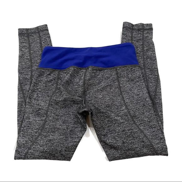 Lululemon Athletica Yoga Leggings Blue/Gray Size 4 - Picture 4 of 8